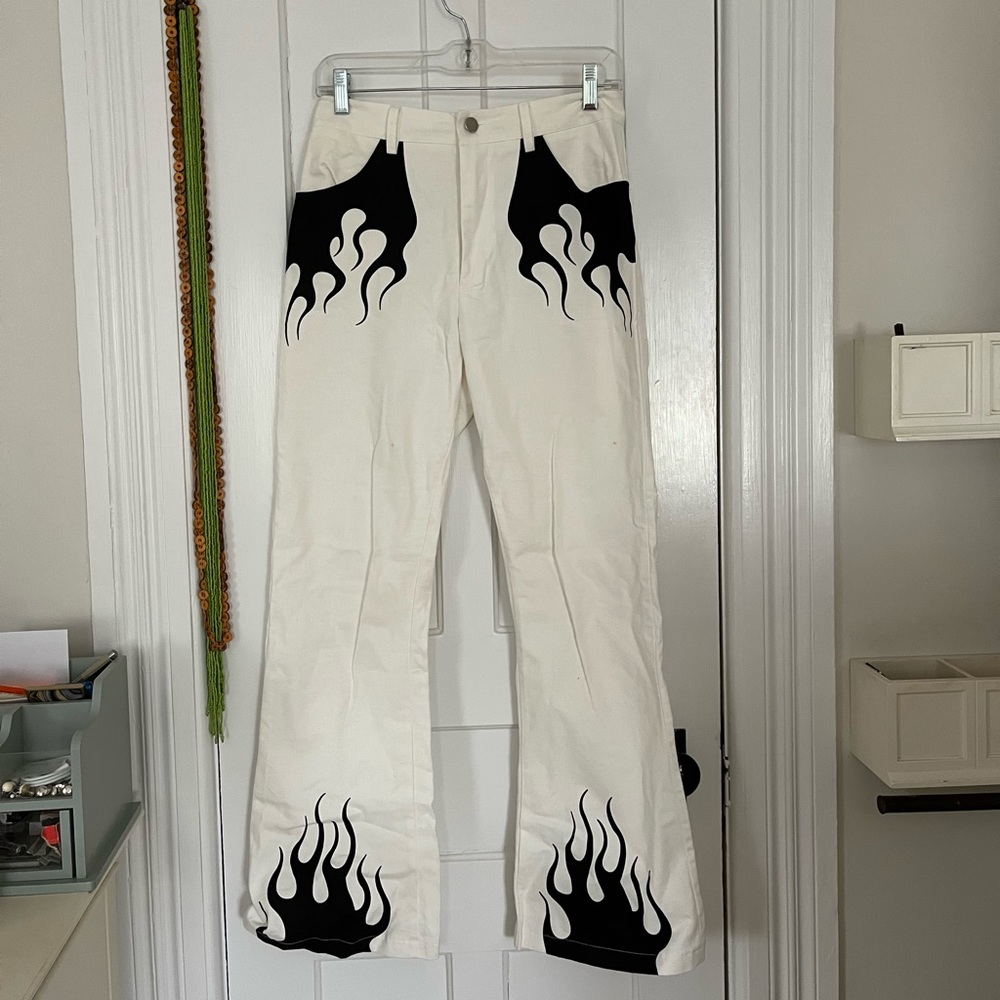 Colorful Natalie Flames Pants